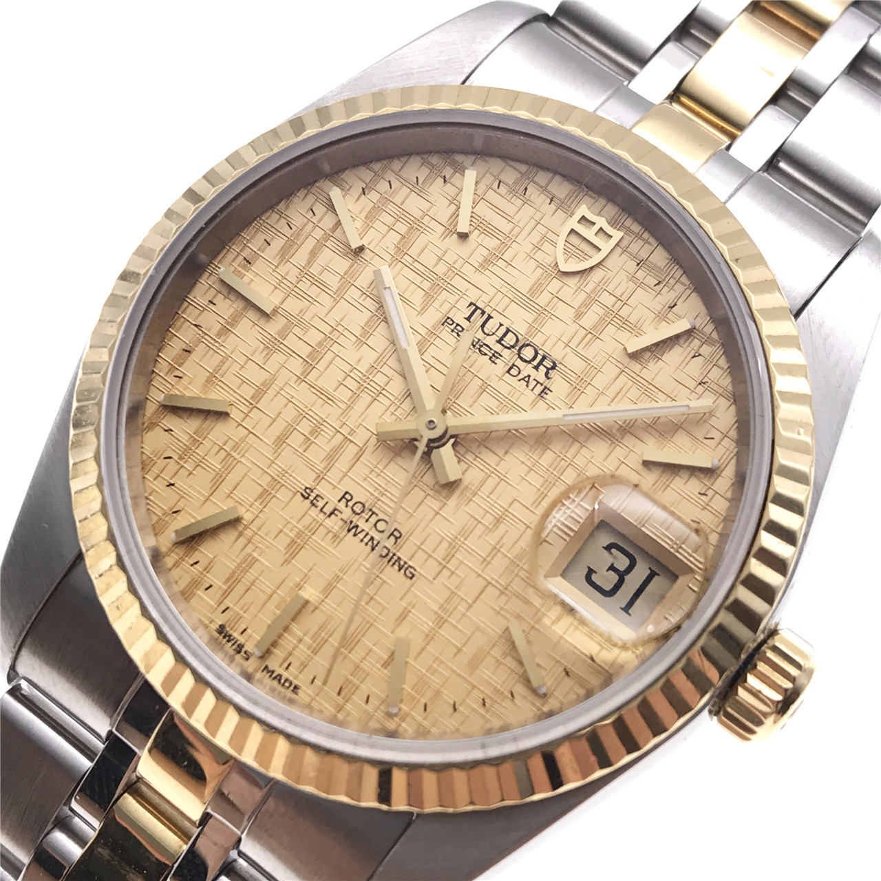 [9.5新]帝舵王子公主型系列18k黄金精钢自动机械男表