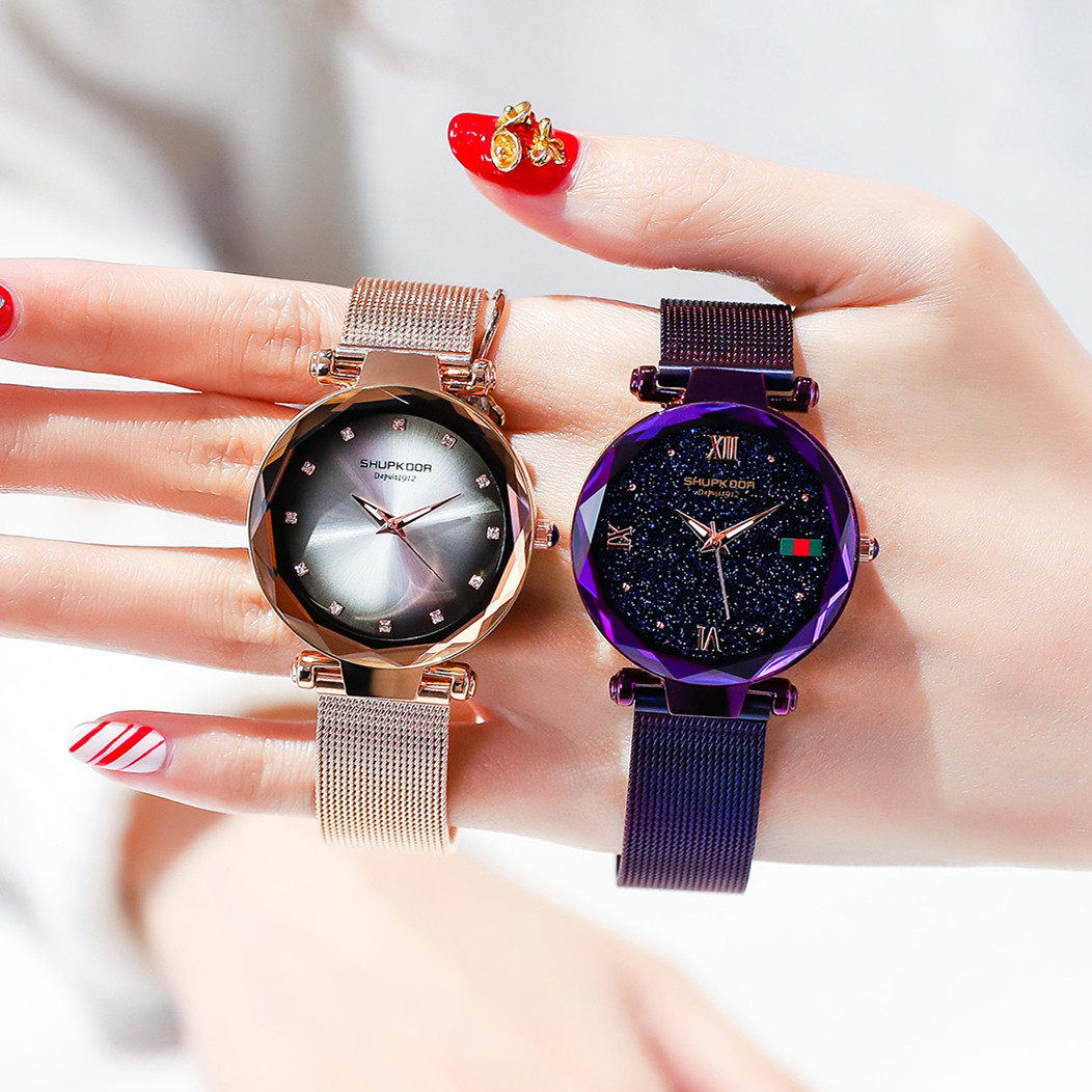 2019新款星空抖音网红同款女士手表防水时尚潮流韩版休学简约学生