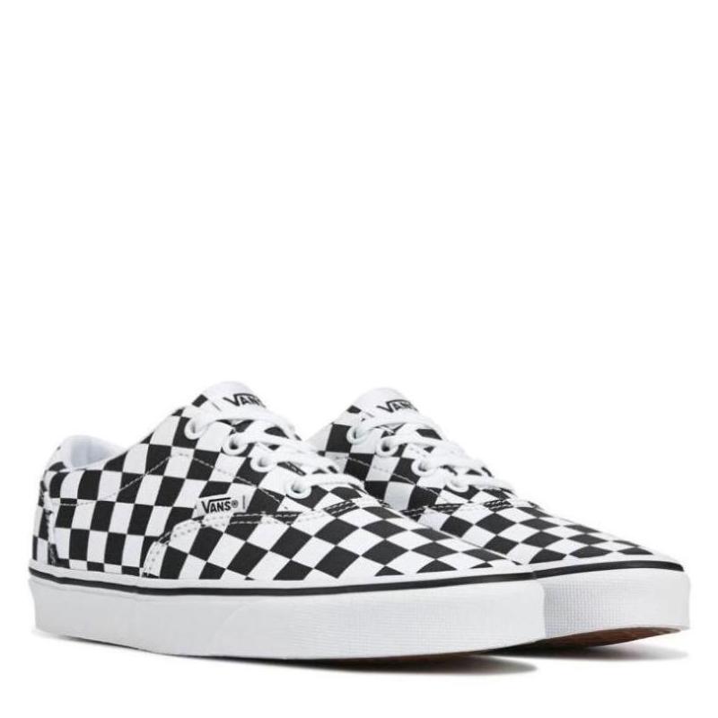 vans范斯女板鞋经典黑白格子潮人单品透气欧美新款正品50309