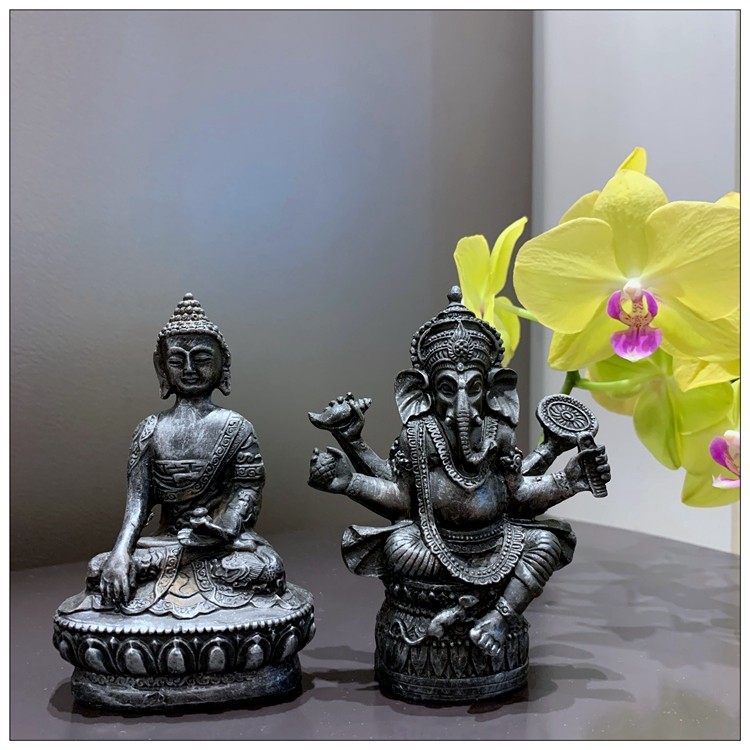 象神ganesha藏传佛教释迦摩尼密宗像印度教hinduism象鼻神摆件