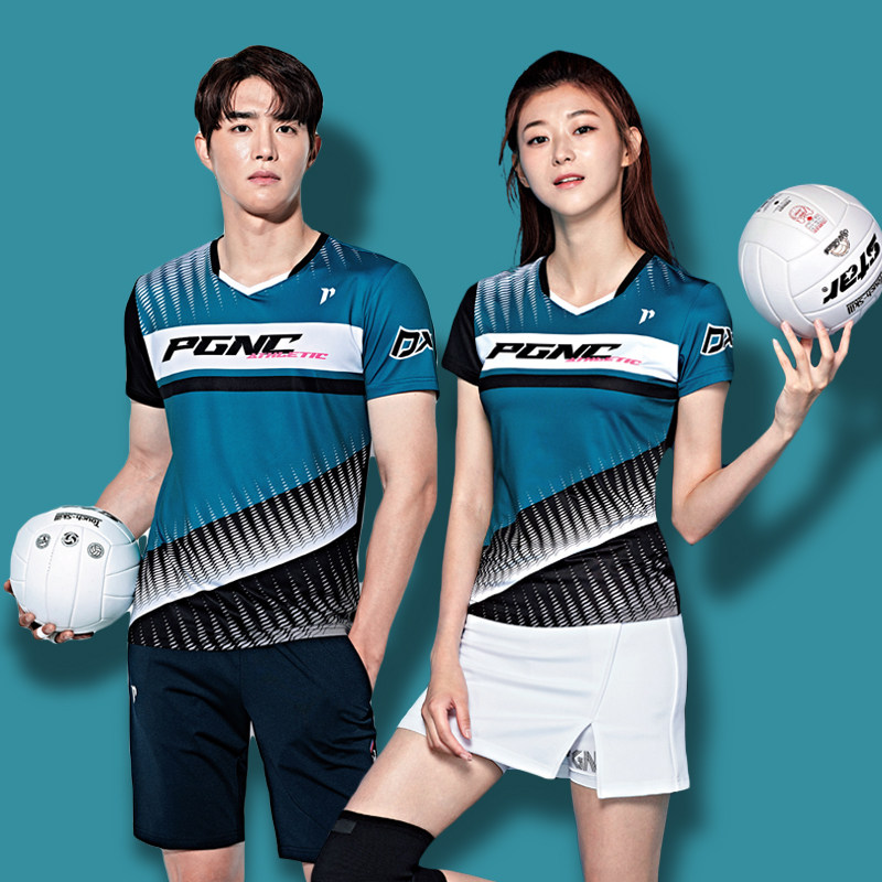 佩吉酷羽毛球服女夏季薄款2021新款时尚速干上衣运动套装网球服男