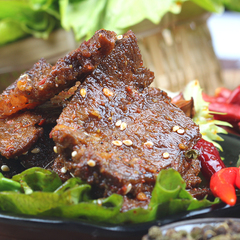 麻辣牛肉片100g香辣火边子牛肉干 腱子肉新鲜熟食四川特产私房菜