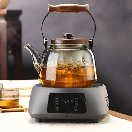 电陶炉煮茶小型煮茶器2024新款煮茶炉家用烧水泡茶壶电磁炉电热炉