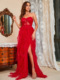 plus size dress women big size clothes red sexy dresses 5xl