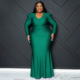 plus size dress for fat ladies new fashion female long dress