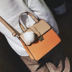 女包包2017春季新款韩版时尚复古休闲小方包手提包单肩斜挎包小包