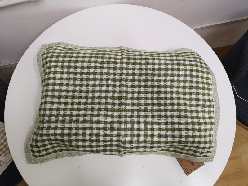 夏季儿童成人植物纤维苎麻带绑带枕巾婴儿夏季款单人凉爽枕头巾