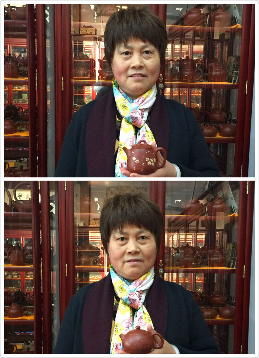 工艺美术员 魏顺妹 《石瓢》《西施》 经典款极品大红袍