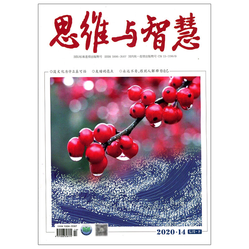 48包邮思维智慧2020年14期期刊杂志期刊杂志