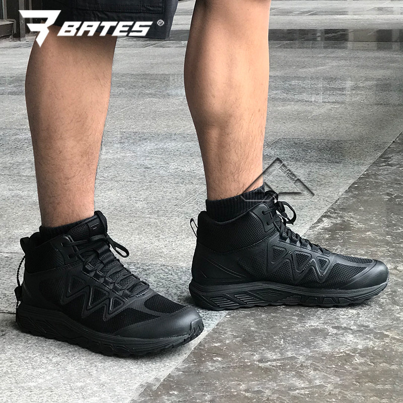 美国bates贝特斯01040极锋中低帮战术徒步靴男户外登山01042靴