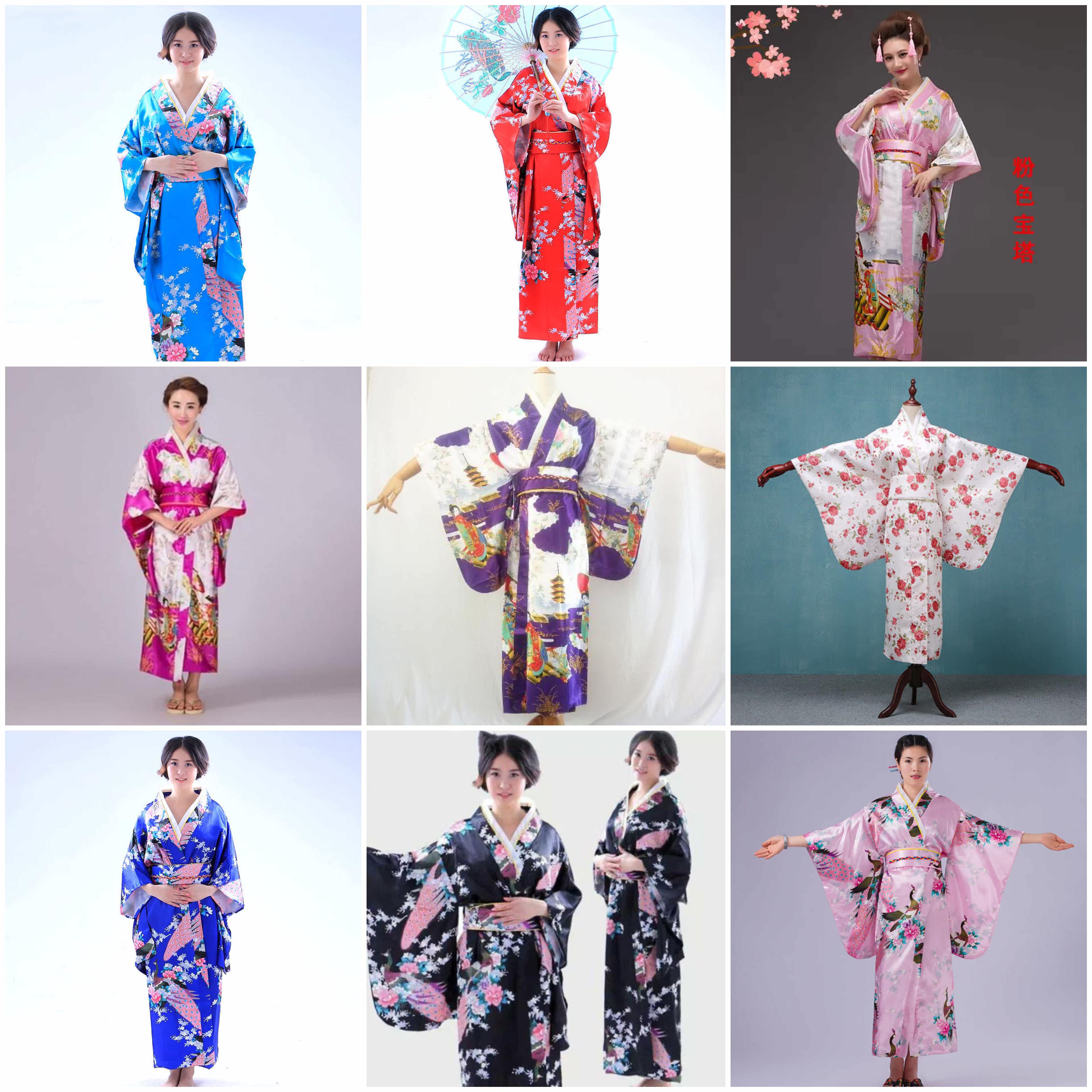 特价古装摄影_【武意馨和服4】日本长款古装民族服装日式浴衣女款超仙