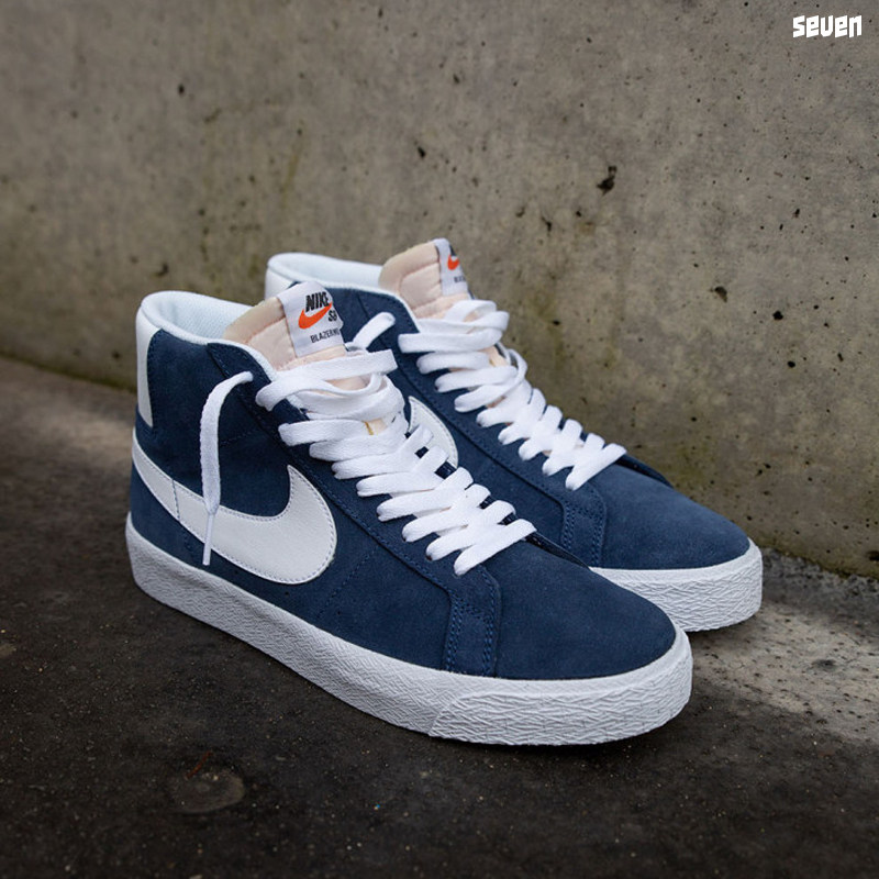 nike sb zoom blazer mid 开拓者男女中帮休闲板鞋 864349-401