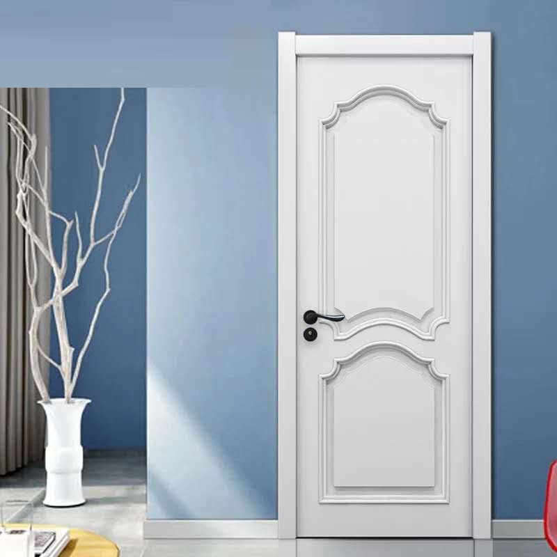 原木门 室内门 100%纯实木_实木门现代白色简约纯实木房门橡木门100%