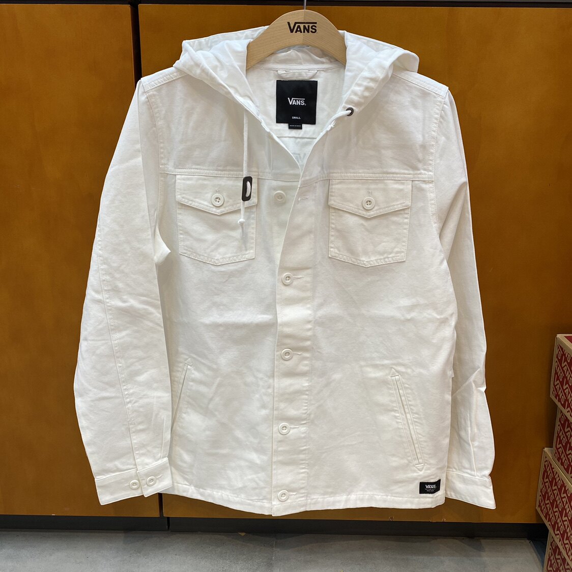 vans范斯 男子连帽夹克 2运动休闲上衣夹克外套 vn0a36jlykw——vans