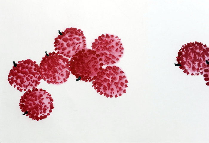 娄师白 荔枝 大千画廊