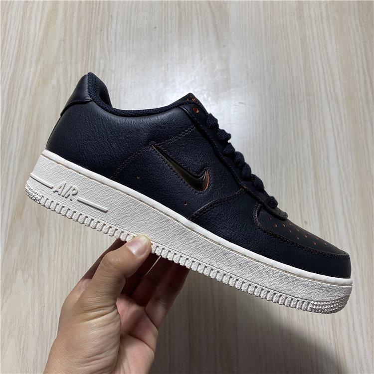 耐克nikeairforce1af1男子黑橙刮刮乐休闲板鞋ck4392001