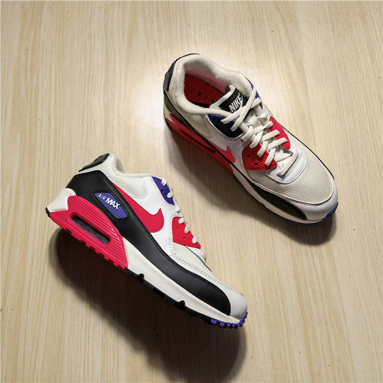 nike/耐克air max90猛龙运动气垫缓震男跑步鞋aj1285-106-401-012