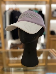 高尔夫球帽23四季女士无顶帽防晒百搭韩版运动户外GOLF时尚空顶帽