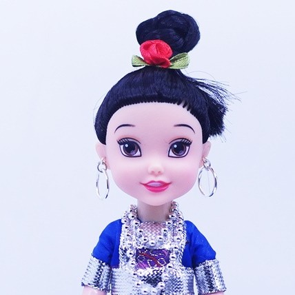 贵州民族手工服饰mdash;侗族玩偶