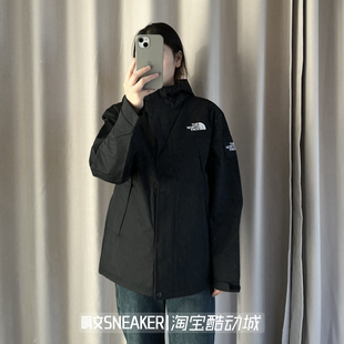 北面/The North Face 冲锋衣男女情侣连帽夹克外套春秋款NI3BN53