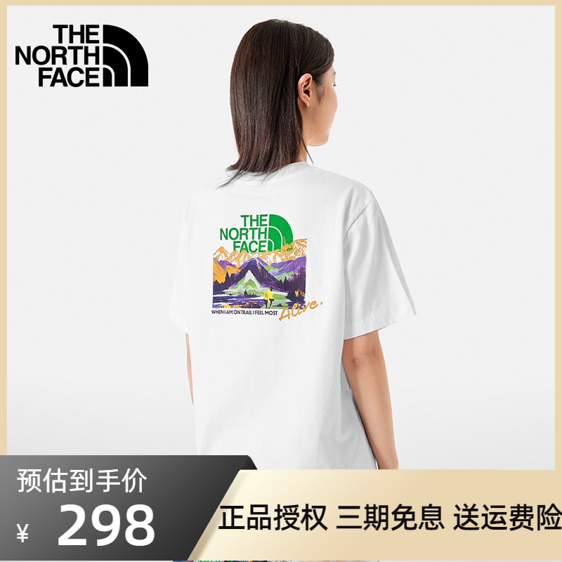 北面短袖女夏季T恤 TheNort