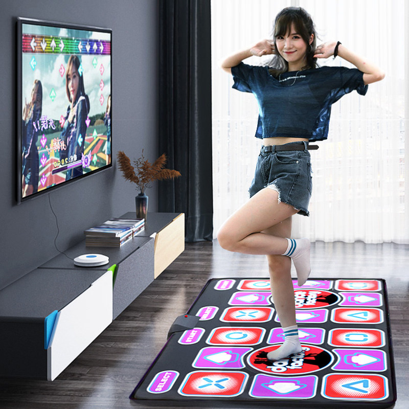 茗邦无线跳舞毯家用双人款电脑电视接口两用带跑步舞毯体感跳舞机