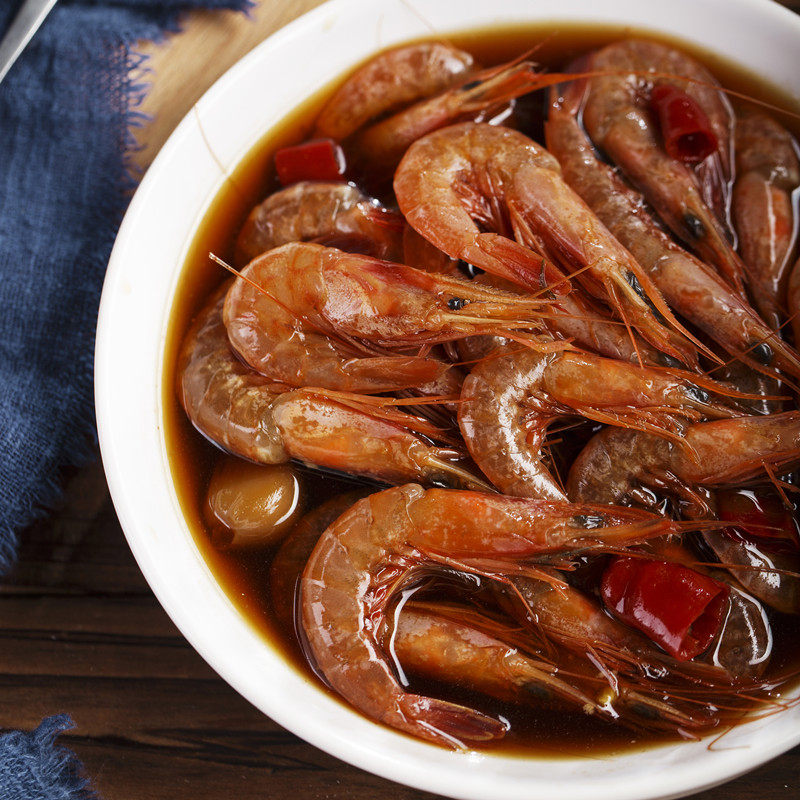 宁波特产 醉虾 酒醉小海虾 酒醉呛虾 醉活皮虾 即食 320g/罐