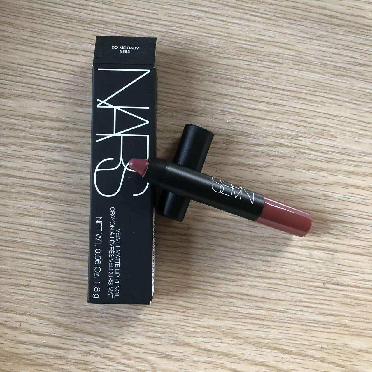 nars纳斯丝绒哑光唇膏笔口红唇线笔lets go crazyahama中样1.8g