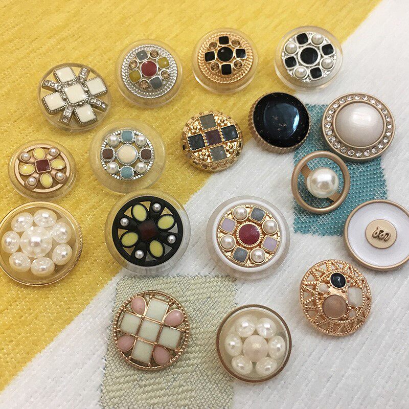 大衣纽扣金色百搭高档女扣子上衣外套毛呢金属钮扣英伦男风衣扣