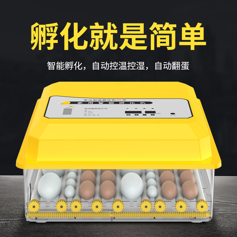 梦立方孵化机全自动家用型小型智能孵化器鸡鸭鹅孵蛋器小鸡孵化箱