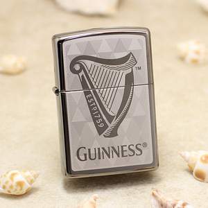 zippo打火机150-084158/guinness黑冰黑啤酒标