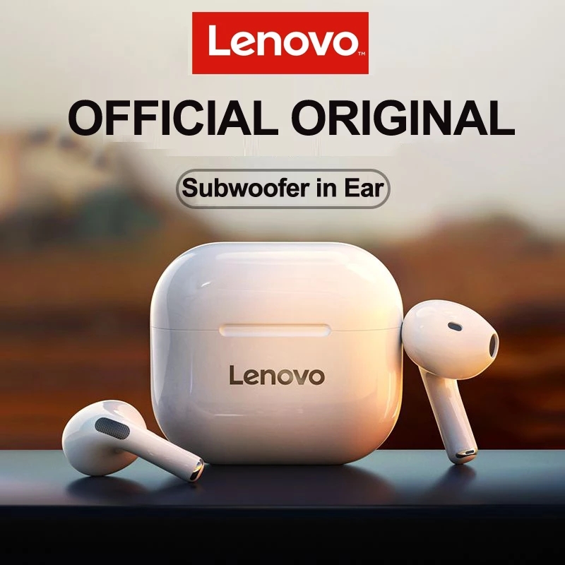 NEW Original Lenovo LP40 TWS Wireless Earphone Bluetooth 5.0