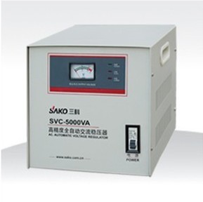 供应纯铜单相交流稳压器SVC-5000VA单相稳压电源220V110V稳定输出