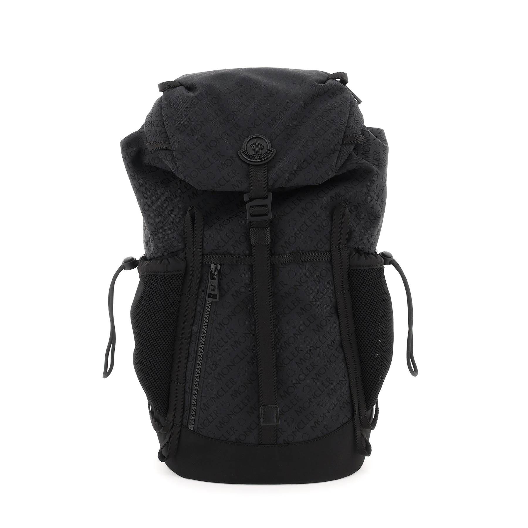 moncler 男士logo提花科技面料双肩包 正品代购 5a000 02 m2155