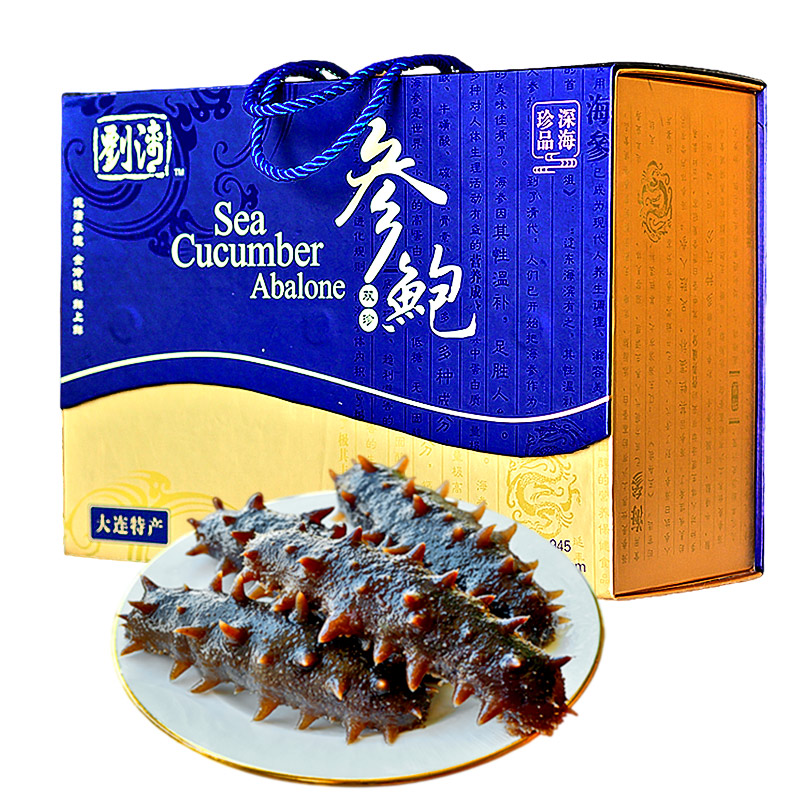 刘清 辽宁大连深海刺参500g 海鲜 冷冻即食海参 水产礼盒远海底播|msdalam kategori daging perikanan/Buah-buahan segar dan sayur-sayuran/dimasak, makanan laut/produk akuatik/produk, gamat - dari Buy2taobao.com untuk memberikan perkhidmatan ejen Taobao profesional membeli