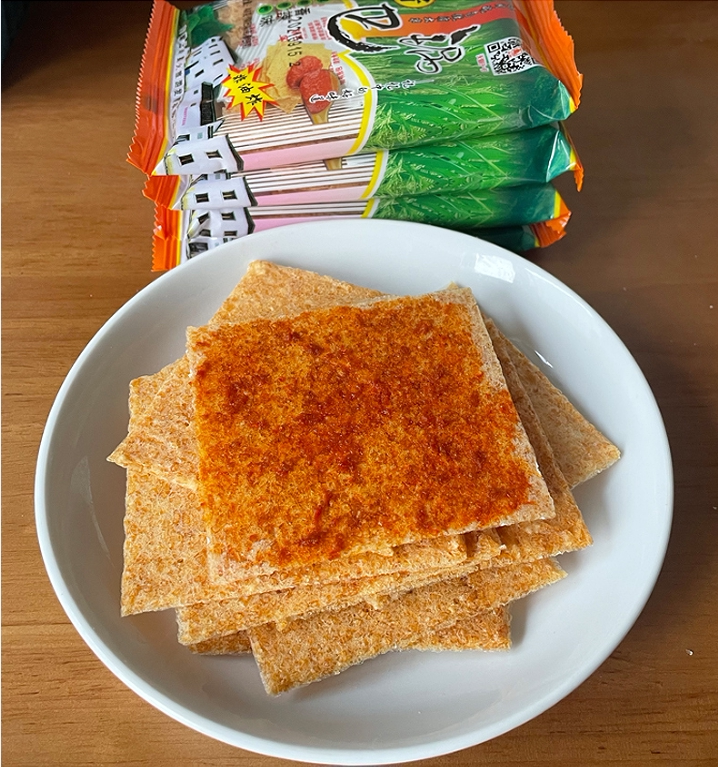 安徽特产香辣酱辣子麻辣锅巴非油炸休闲零食安徽特产云岭锅巴包邮