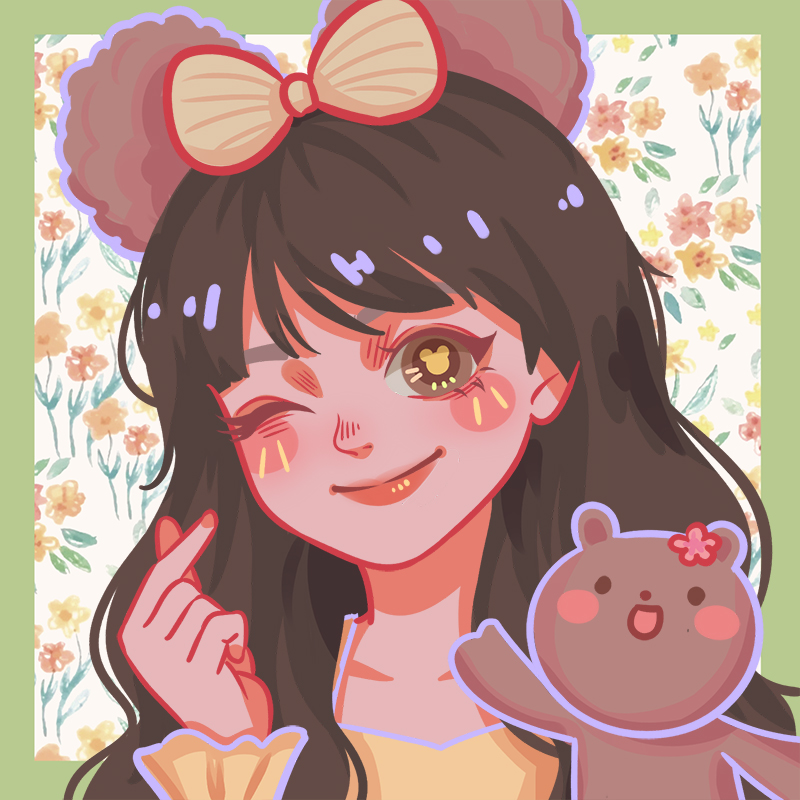 鸭鸭风q版手绘头像画卡通真人照片宠物漫画头像定制情侣画像约稿