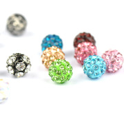 Myatou DIY seven color accessories diamond drill ball 8MM ball across the dream Pearl loose beads accessories soft