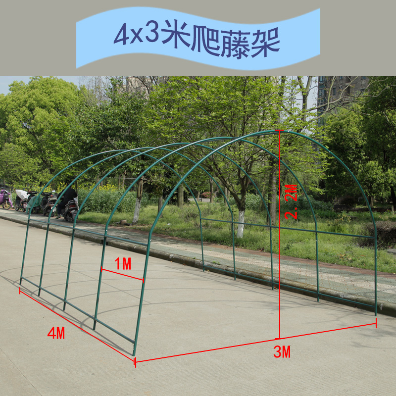 园艺拱形花架钢管葡萄蔷薇爬藤架阳台楼顶百香果丝瓜黄瓜攀爬支架|ruв категории доставка цветов/цветок моделирования/растения садоводства, ваза/цветок/горшок/цветок (новый), цветок - от Buy2taobao.com для оказания профессиональной услуги покупки агента Taobao