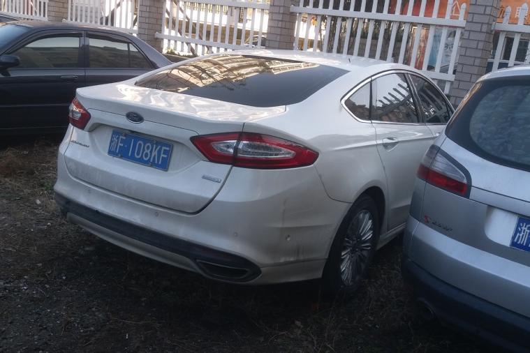 【第一次拍卖】车牌号为浙f108kf福特汽车小汽车一辆