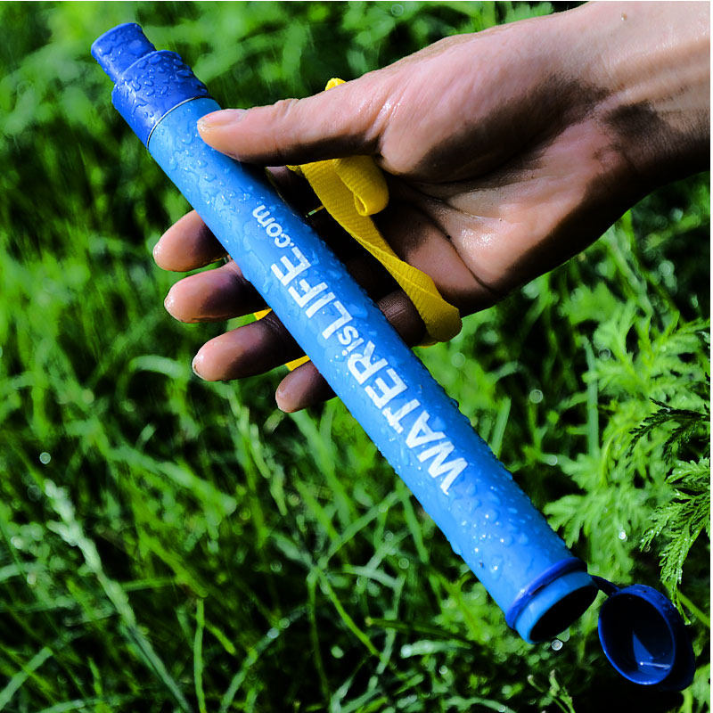 生命求生吸管户外净水器过滤饮水净化抽水管直饮水便携净水直销