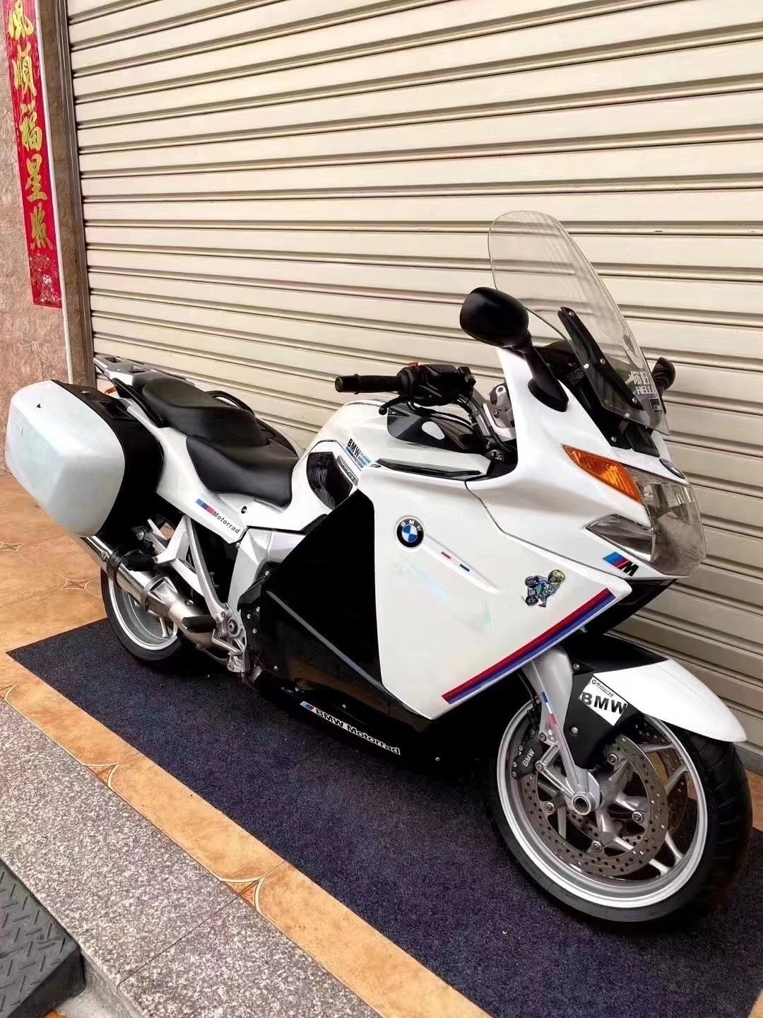 老温摩配bmw宝马k1200gt-rs挡风玻璃风镜保养工具
