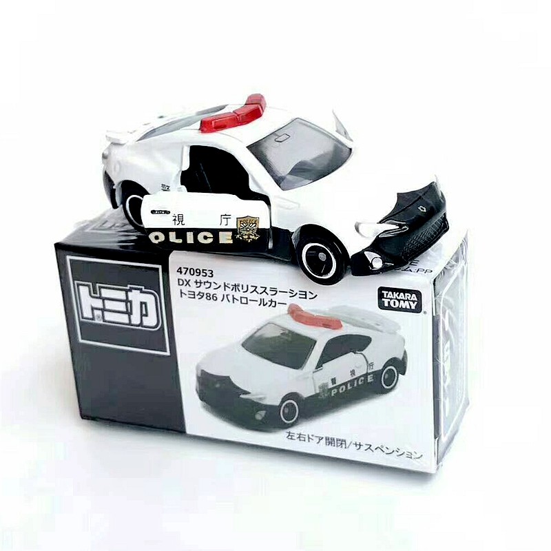 特价ae86遥控车_tomy多美卡 46号丰田ae86toyota警车合金车模多美赠品