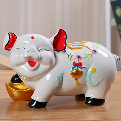 储钱罐大号 创意儿童礼物存钱罐陶瓷可爱招财金猪储蓄罐结婚礼品
