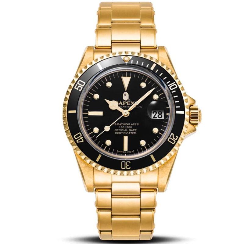 日本代購 bapex classic type 1 bape 猿人猿力士自動机械手表