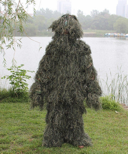 吉利服伪装服伪装衣观鸟服真人cs绝地求生吃鸡衣服狙击手毛丝服