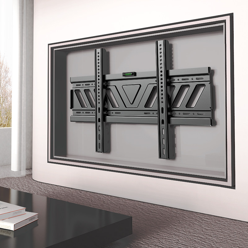 通用电视机支架固定壁挂挂架98英寸挂墙适用于tcl电视机架