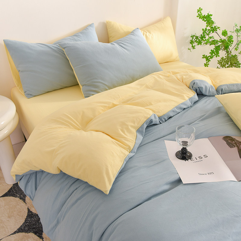 天竺单件全棉单人宿舍学生1.