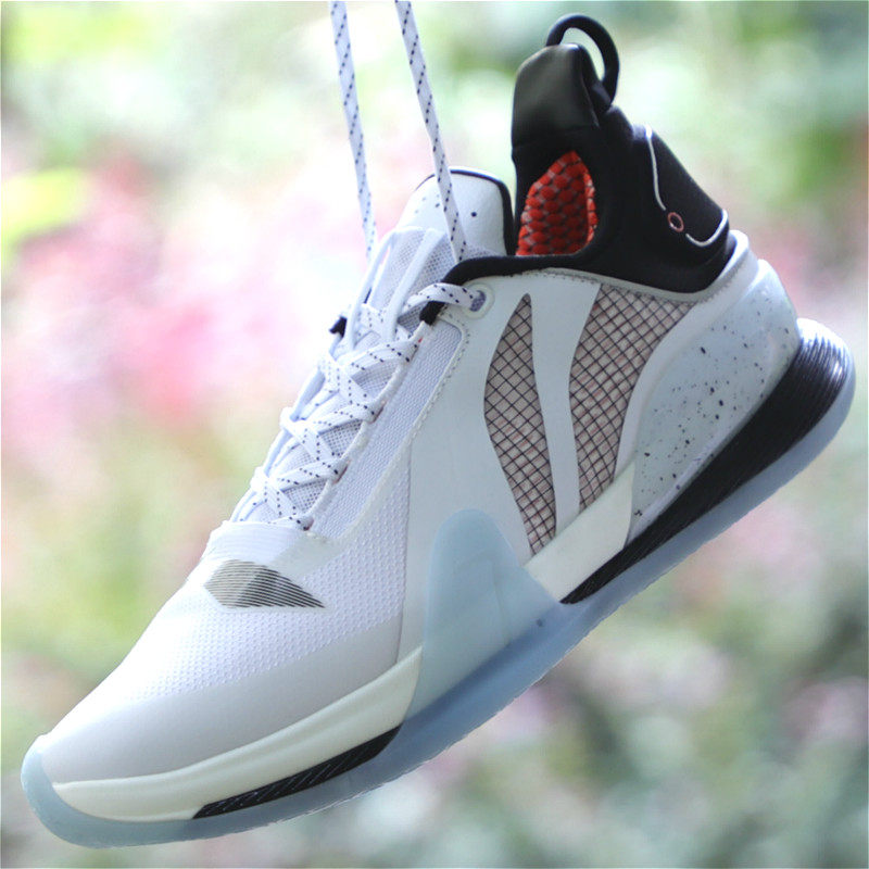 李宁闪击7代speed首发开赛夜美国队粉豹专业篮球鞋cj战靴abaq065