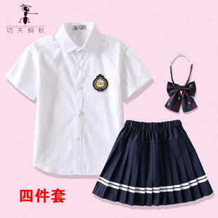 六一儿童礼服套装幼儿园服毕业小学生班校服大合唱女童表演出服装